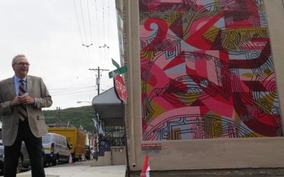 Habitat for Humanity Shows Off New Mural Adorning Reading Property